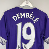 Shop 2015/16 TOTTENHAM DEMBELE #19 THIRD SHIRT (M) UNDER ARMOUR, classic football shirts, vintage football shirts & retro soccer jerseys at Cult Kits