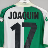 2002/03 REAL BETIS JOAQUIN #17 HOME SHIRT (XL) KAPPA