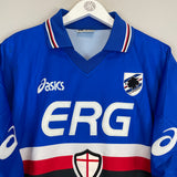 2003/04 SAMPDORIA *BNWT* HOME SHIRT (XL) ASICS