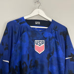 Shop 2022/23 USA L/S AWAY SHIRT (XL) NIKE, classic football shirts, vintage football shirts & retro soccer jerseys at Cult Kits