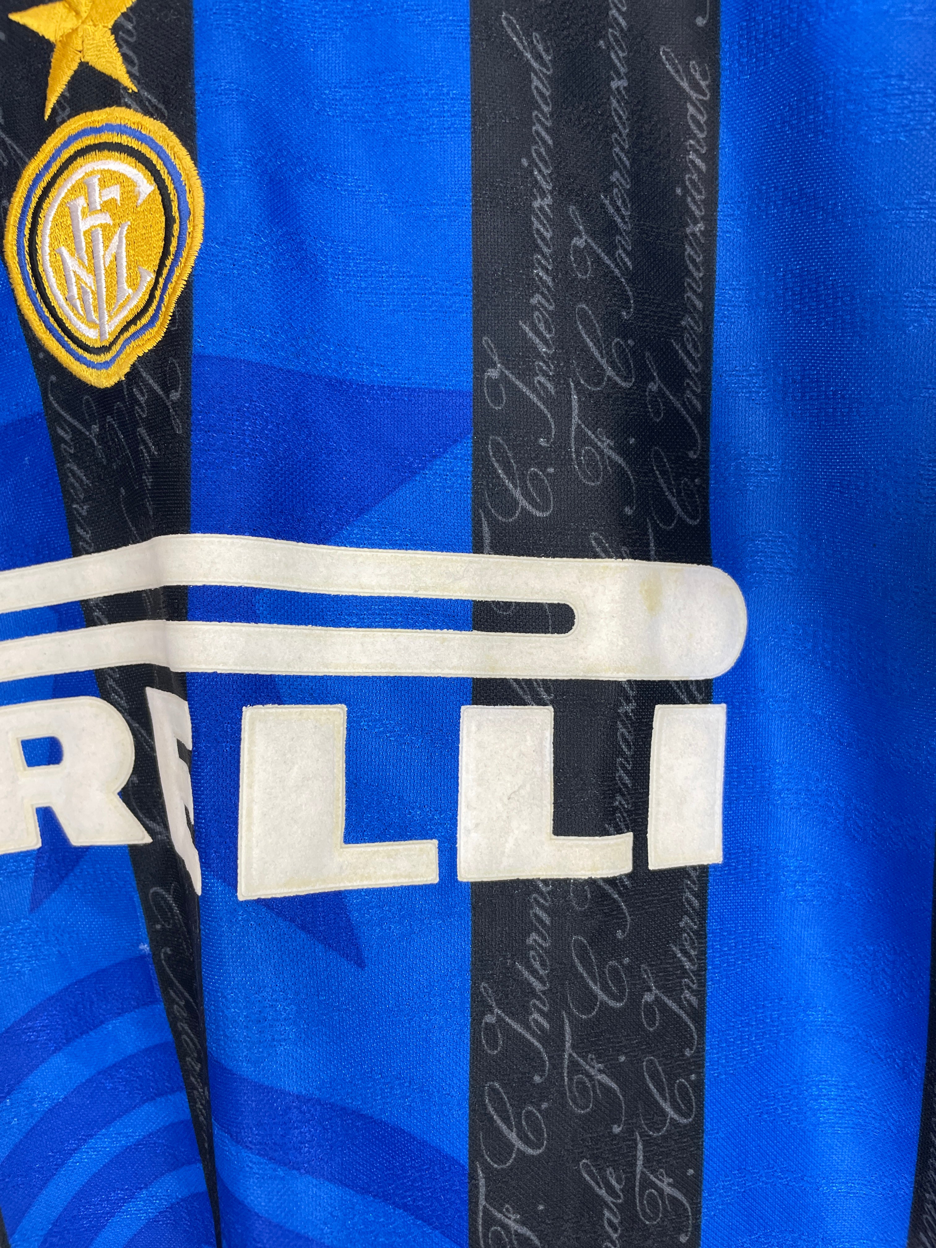 1997/98 INTER MILAN RONALDO #10 HOME SHIRT (L) UMBRO – Cult Kits 1997/98 INTER MILAN RONALDO #10 HOME SHIRT (L) UMBRO – Cult Kits