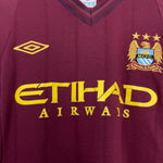 Shop 2012/13 MANCHESTER CITY L/S AWAY SHIRT (S) UMBRO, classic football shirts, vintage football shirts & retro soccer jerseys at Cult Kits