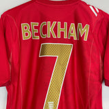 2006/08 ENGLAND BECKHAM #7 AWAY SHIRT (S) UMBRO