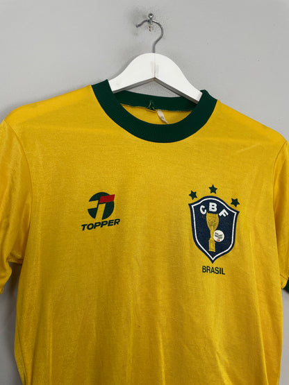 1983/85 BRAZIL #22 HOME SHIRT (XL) TOPPER