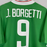 2003/04 MEXICO J.BORGETTI #9 HOME SHIRT (L) NIKE