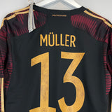 2022/23 GERMANY MULLER #13 *BNWT* L/S AWAY SHIRT (L) ADIDAS