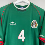2001/02 MEXICO R.MARQUEZ #4 HOME SHIRT (XXL) ATLETICA