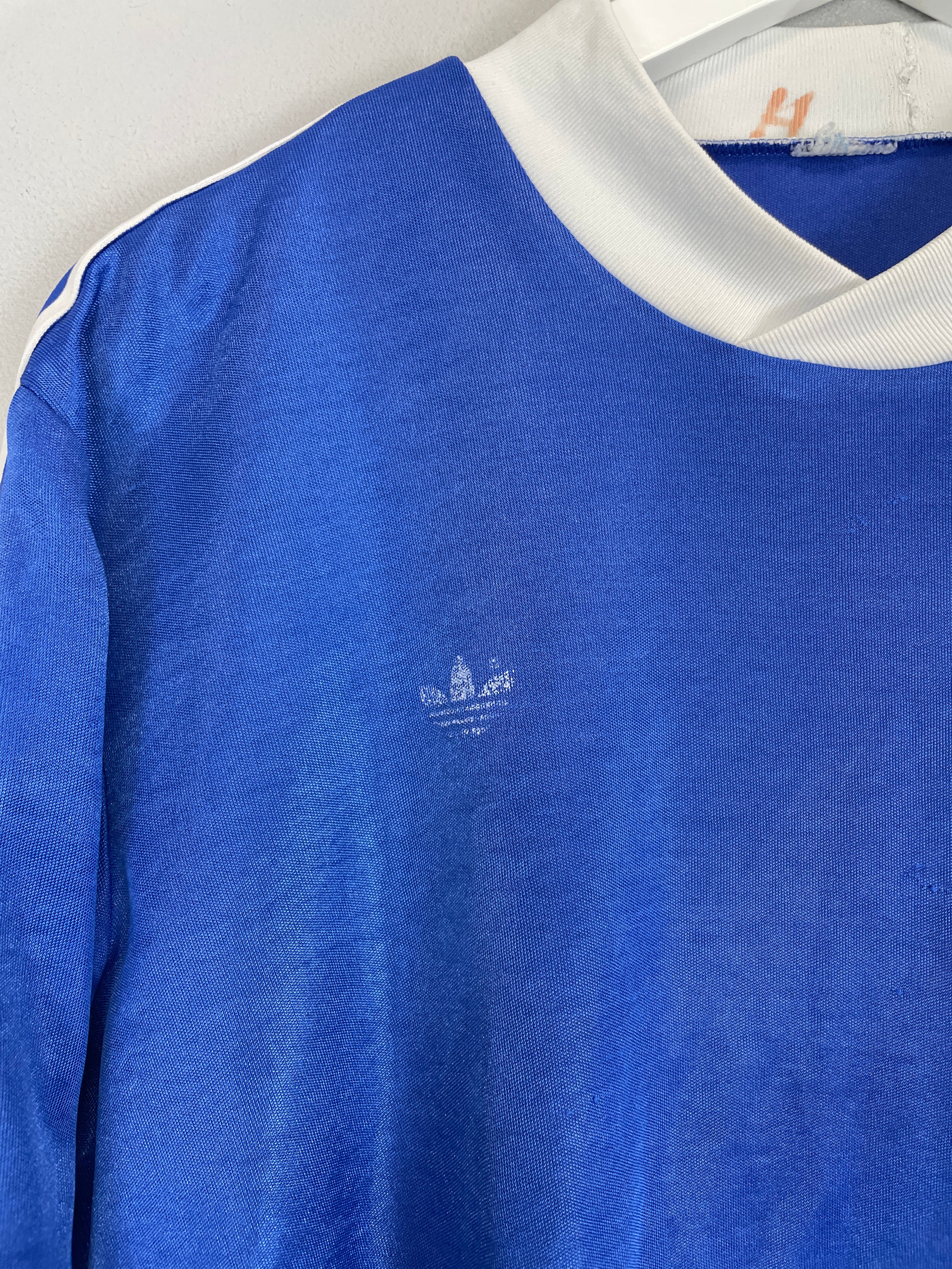 Shop 1986/87 MARSEILLE #2 L/S HOME SHIRT (M) ADIDAS, classic football shirts, vintage football shirts & retro soccer jerseys at Cult Kits