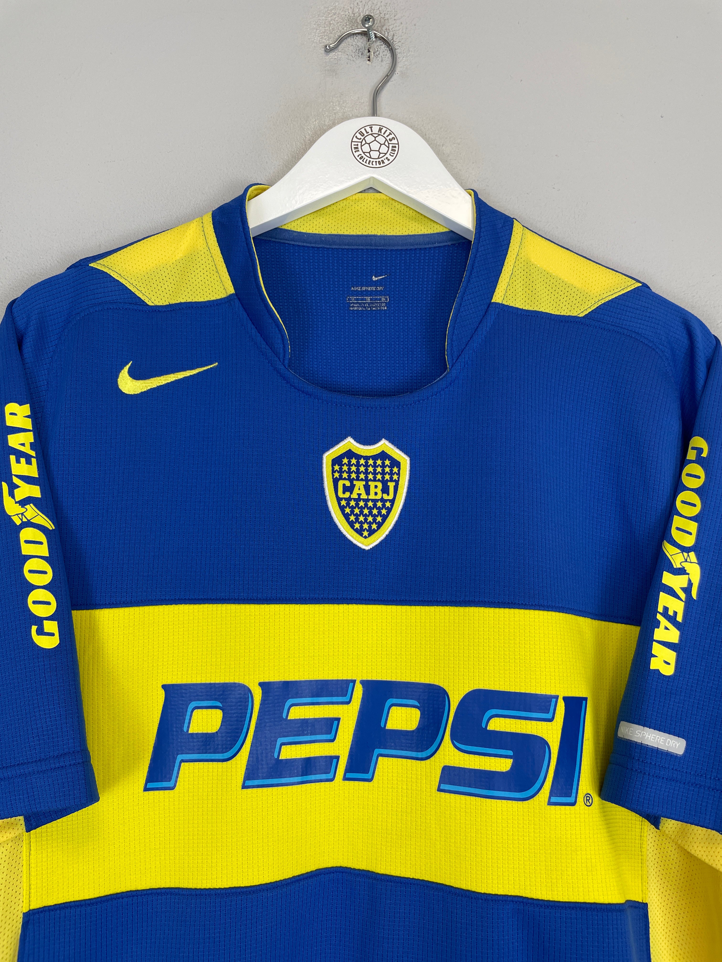2004/05 BOCA JUNIORS PALERMO #9 HOME SHIRT (XL) NIKE – Cult Kits 2004/05 BOCA JUNIORS PALERMO #9 HOME SHIRT (XL) NIKE – Cult Kits