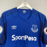 2017/18 EVERTON ROONEY #10 HOME SHIRT (XL) UMBRO