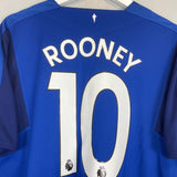 2017/18 EVERTON ROONEY #10 HOME SHIRT (XL) UMBRO