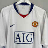2008/09 MANCHESTER UNITED RONALDO #7 *BNWT* AWAY SHIRT (XXXL) NIKE