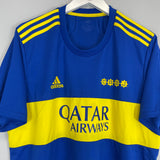 Shop 2021/22 BOCA JUNIORS HOME SHIRT (XL) ADIDAS, classic football shirts, vintage football shirts & retro soccer jerseys at Cult Kits