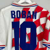 1998/01 CROATIA BOBAN #10 HOME SHIRT (L) LOTTO
