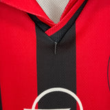 1997/98 AC MILAN BAGGIO #18 HOME SHIRT (M) LOTTO BASIC