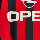 1997/98 AC MILAN BAGGIO #18 HOME SHIRT (M) LOTTO BASIC
