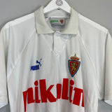 1994/95 REAL ZARAGOZA #9 HOME SHIRT (L) PUMA