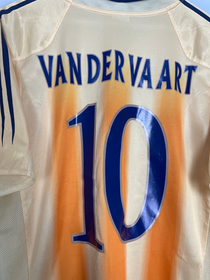 2004/05 AJAX VAN DER VAART #10 AWAY SHIRT (M) ADIDAS