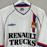 2003/04 LYON JUNINHO #8 *BNWT* HOME SHIRT (XL) UMBRO
