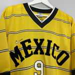 Shop 1999/00 MEXICO CAMPOS #9 GK SHIRT (XL) NIKE, classic football shirts, vintage football shirts & retro soccer jerseys at Cult Kits