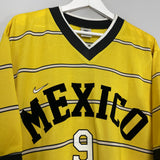 Shop 1999/00 MEXICO CAMPOS #9 GK SHIRT (XL) NIKE, classic football shirts, vintage football shirts & retro soccer jerseys at Cult Kits