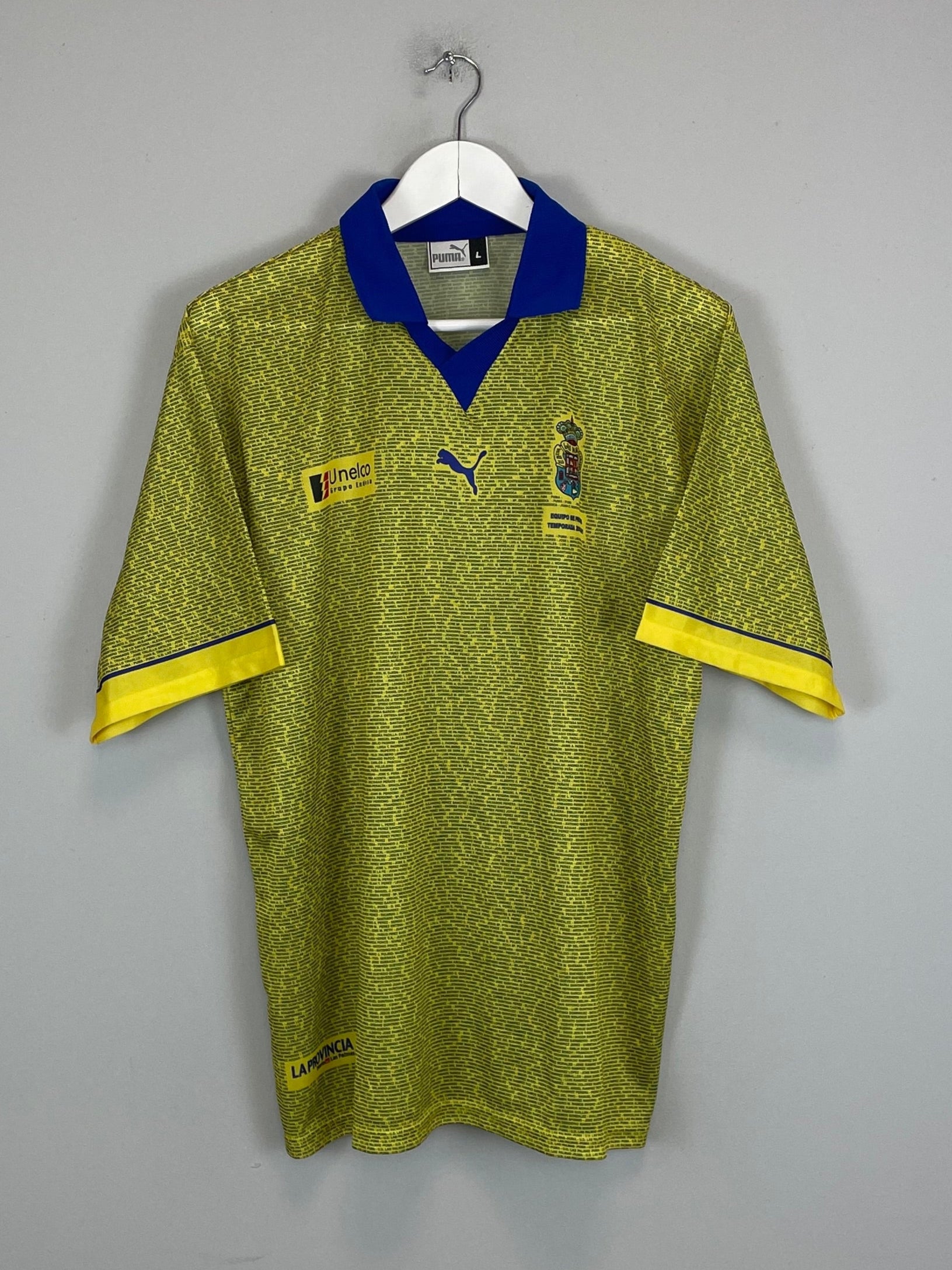 2000/01 LAS PALMAS *SPECIAL EDITION* SHIRT (L) PUMA