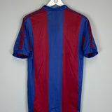 Shop 1984/89 BARCELONA HOME SHIRT (M) MEYBA, classic football shirts, vintage football shirts & retro soccer jerseys at Cult Kits