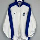 1998/00 BRAZIL TRACK JACKET (L) NIKE