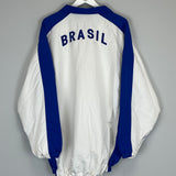 1998/00 BRAZIL TRACK JACKET (L) NIKE