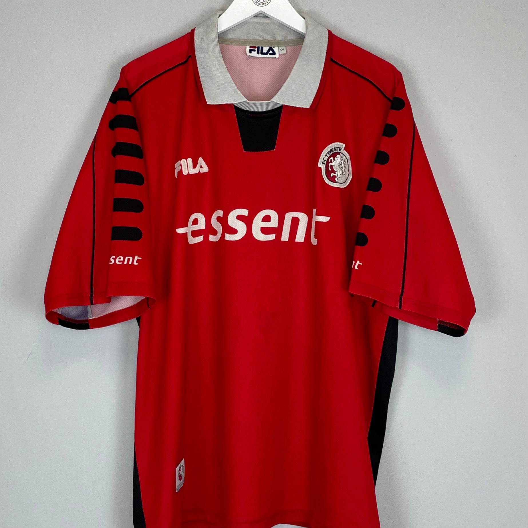 Shop 2000/01 FC TWENTE HOME SHIRT (XXL) FILA, classic football shirts, vintage football shirts & retro soccer jerseys at Cult Kits