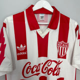 Shop 1994/95 NECAXA HOME SHIRT (M) ADIDAS, classic football shirts, vintage football shirts & retro soccer jerseys at Cult Kits