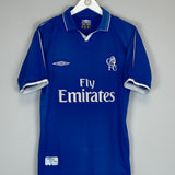 2001/03 CHELSEA HOME SHIRT (S) UMBRO