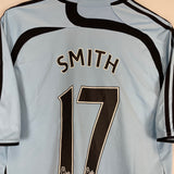 2007/08 NEWCASTLE UNITED SMITH #17 AWAY SHIRT (M) ADIDAS