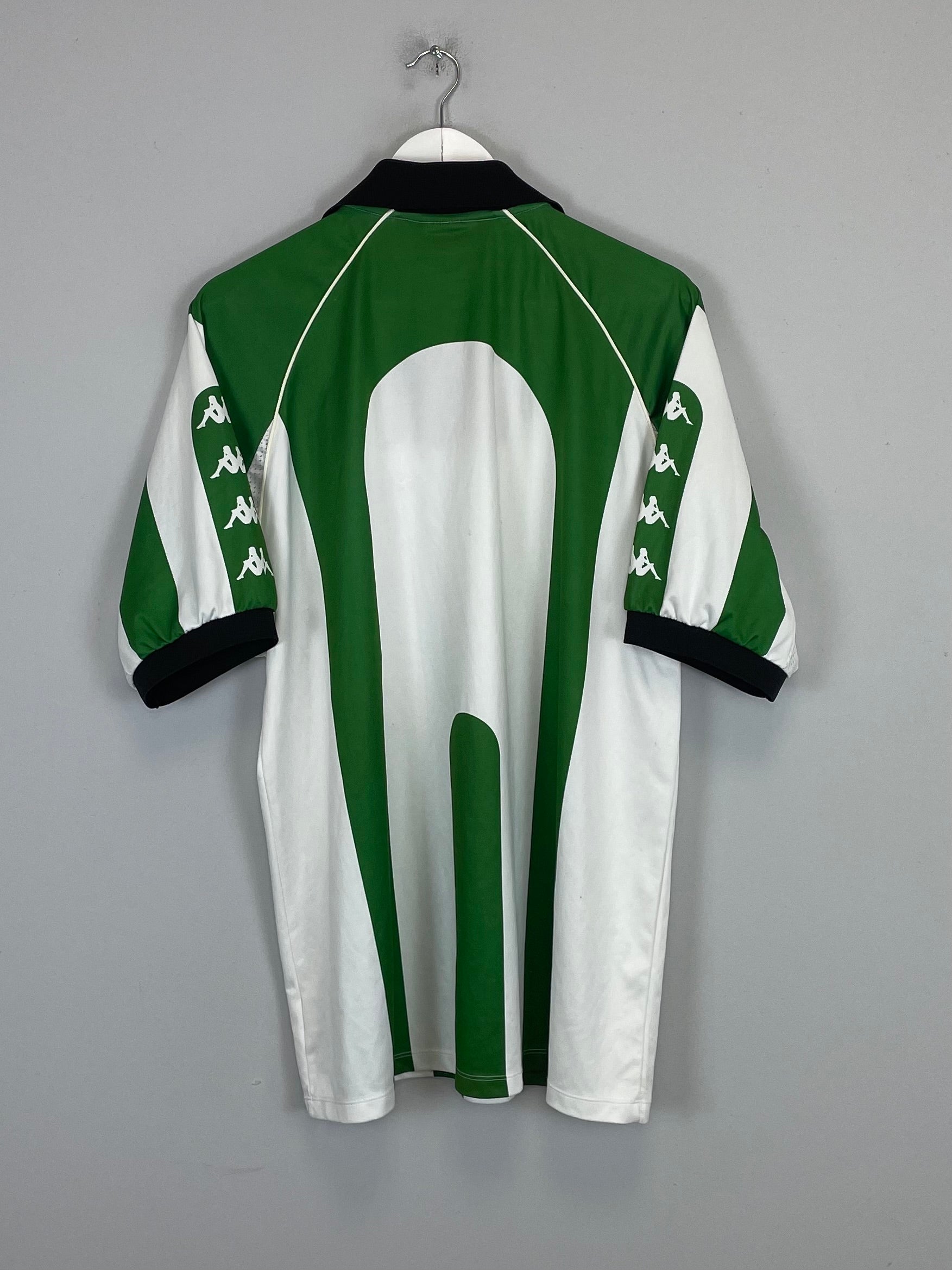 Shop 1997/99 REAL BETIS HOME SHIRT (L) KAPPA, classic football shirts, vintage football shirts & retro soccer jerseys at Cult Kits