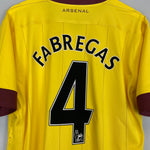 Shop 2010/11 ARSENAL FABREGAS #4 *PLAYER ISSUE* AWAY SHIRT (XL) NIKE, classic football shirts, vintage football shirts & retro soccer jerseys at Cult Kits