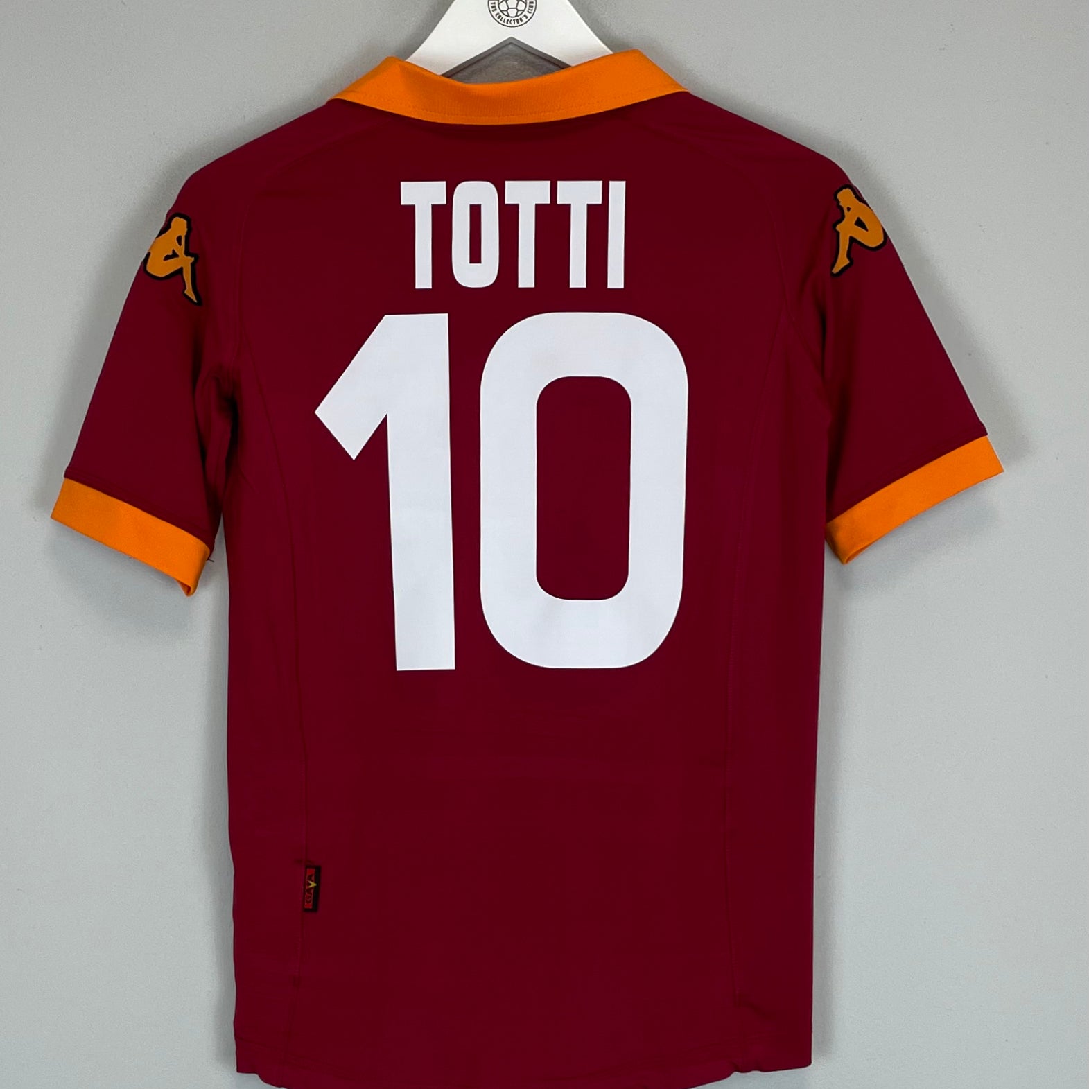Shop 2012/13 ROMA TOTTI #10 HOME SHIRT (S) KAPPA, classic football shirts, vintage football shirts & retro soccer jerseys at Cult Kits
