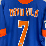 2005/06 VALENCIA DAVID VILLA #7 AWAY SHIRT (L) NIKE