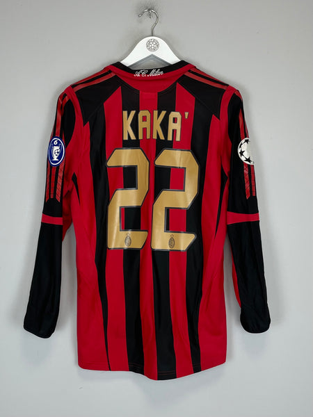 2005/06 AC MILAN KAKA #22 C/L L/S HOME SHIRT (S) ADIDAS – Cult Kits