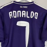 2010/11 REAL MADRID RONALDO #7 C/L THIRD SHIRT (M) ADIDAS