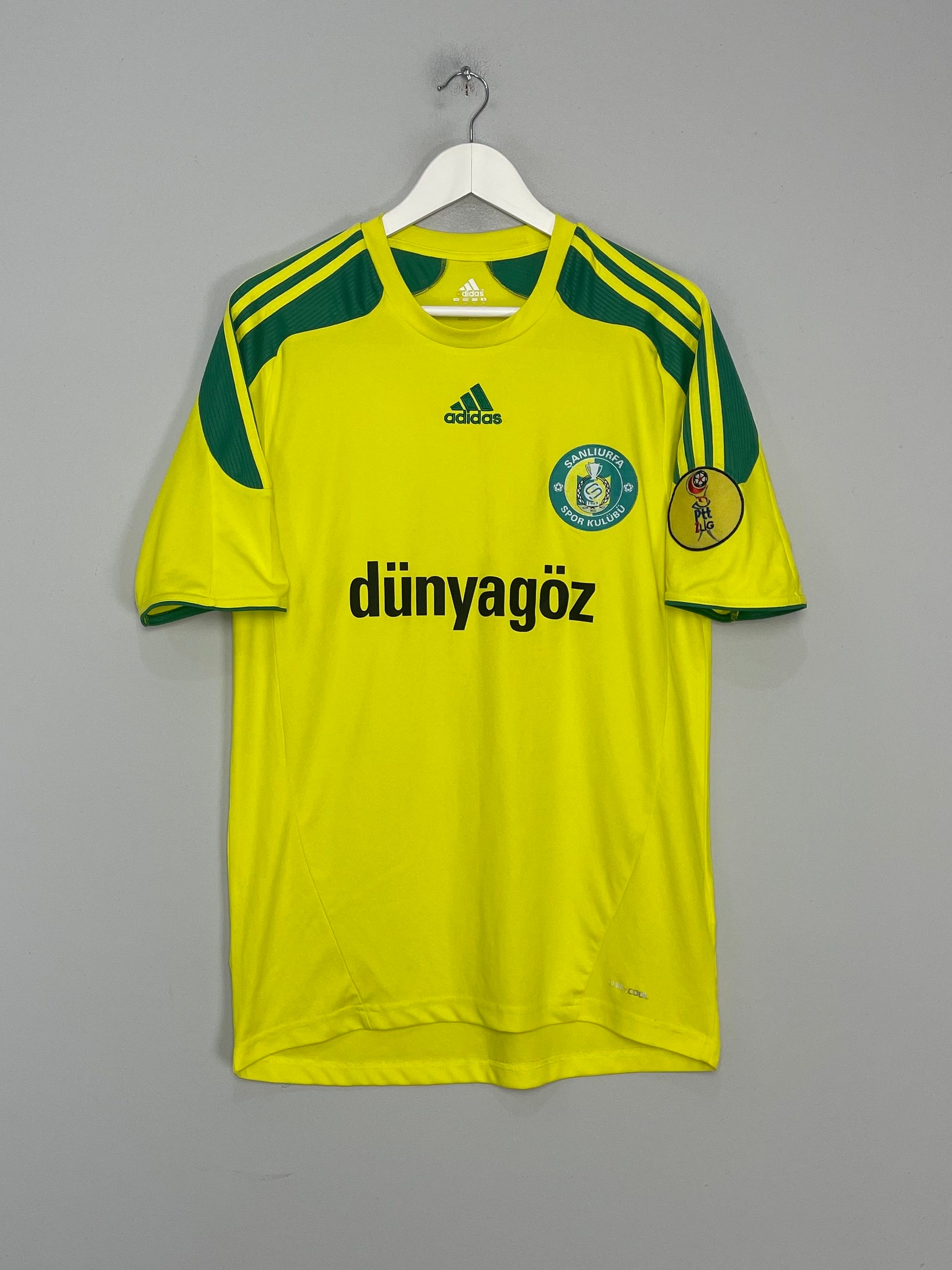 Shop 2013/14 SANILURFA SEDAT AGCAY #5 HOME SHIRT (M) ADIDAS, classic football shirts, vintage football shirts & retro soccer jerseys at Cult Kits