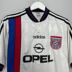 Shop 1996/98 BAYERN MUNICH AWAY SHIRT (M) ADIDAS, classic football shirts, vintage football shirts & retro soccer jerseys at Cult Kits