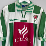 Shop 1997/98 CORDOBA HOME SHIRT (XL) UMBRO, classic football shirts, vintage football shirts & retro soccer jerseys at Cult Kits