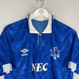 1988/91 EVERTON HOME SHIRT (S) UMBRO