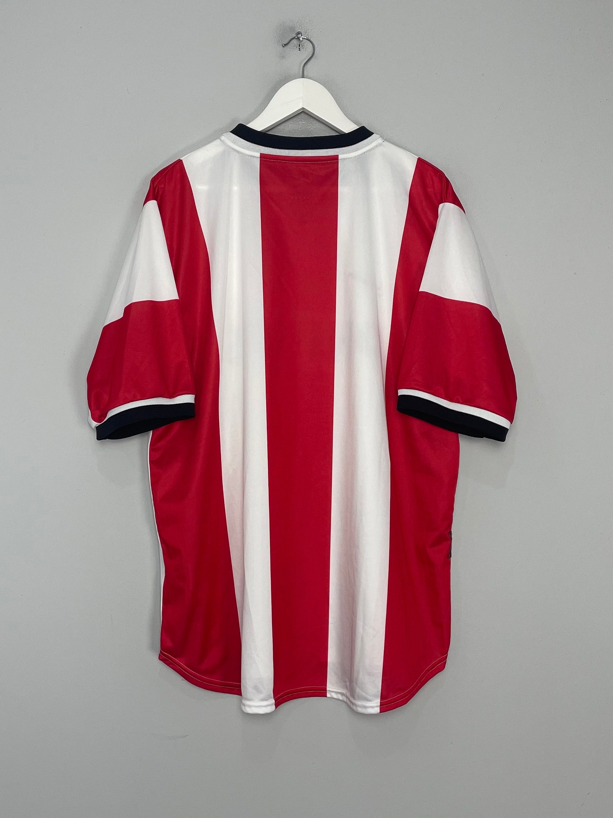 Shop 1998/00 PSV HOME SHIRT (XL) NIKE, classic football shirts, vintage football shirts & retro soccer jerseys at Cult Kits