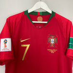 Shop 2018/19 PORTUGAL RONALDO #7 HOME SHIRT (L) NIKE, classic football shirts, vintage football shirts & retro soccer jerseys at Cult Kits