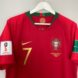 Shop 2018/19 PORTUGAL RONALDO #7 HOME SHIRT (L) NIKE, classic football shirts, vintage football shirts & retro soccer jerseys at Cult Kits