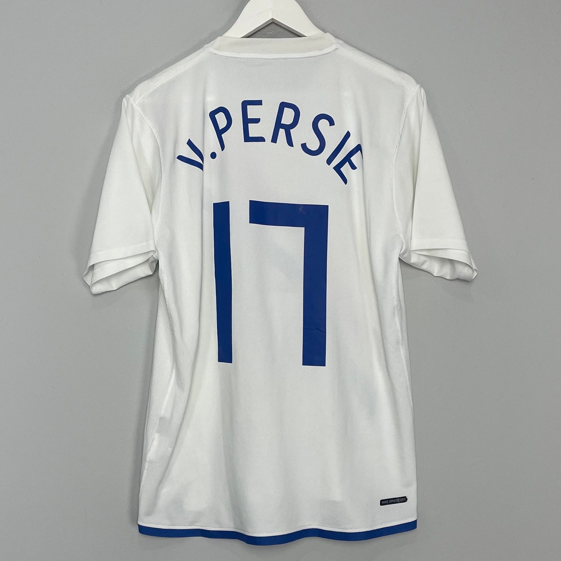 Shop 2006/08 NETHERLANDS V.PERSIE #17 AWAY SHIRT (M) NIKE, classic football shirts, vintage football shirts & retro soccer jerseys at Cult Kits