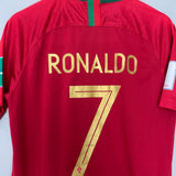 Shop 2018/19 PORTUGAL RONALDO #7 HOME SHIRT (L) NIKE, classic football shirts, vintage football shirts & retro soccer jerseys at Cult Kits