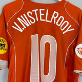 2004/06 NETHERLANDS V.NISTELROOY #10 HOME SHIRT (XL) NIKE