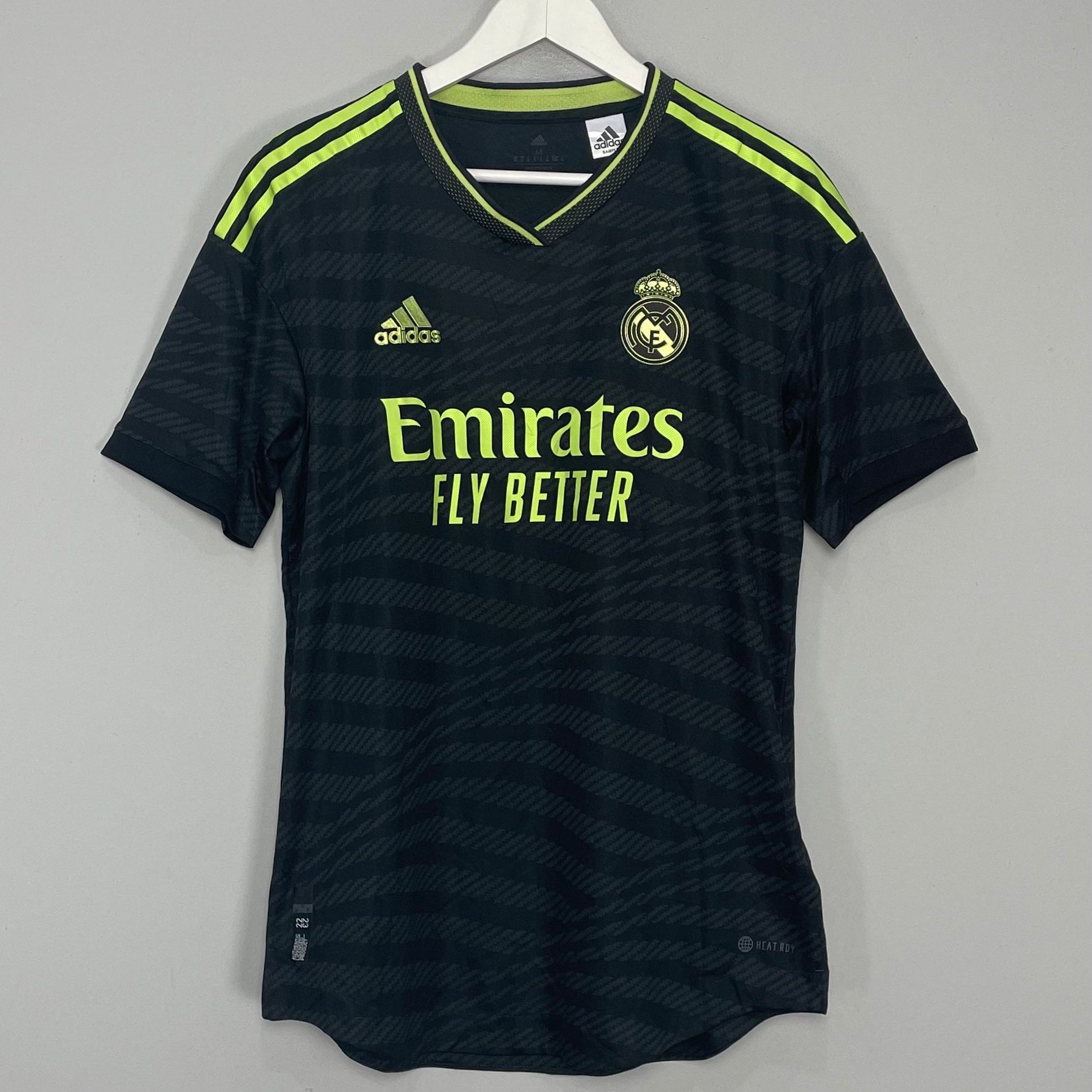 Shop 2022/23 REAL MADRID *AUTHENTIC* THIRD SHIRT (M) ADIDAS, classic football shirts, vintage football shirts & retro soccer jerseys at Cult Kits
